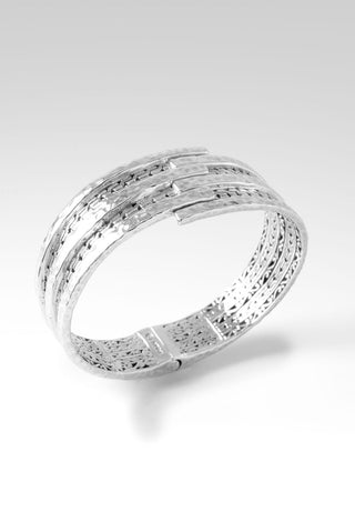 His Strength, Not Ours Tip - to - Tip Bangle™ in Chainlink - Tip - to - Tip - only found at SARDA™