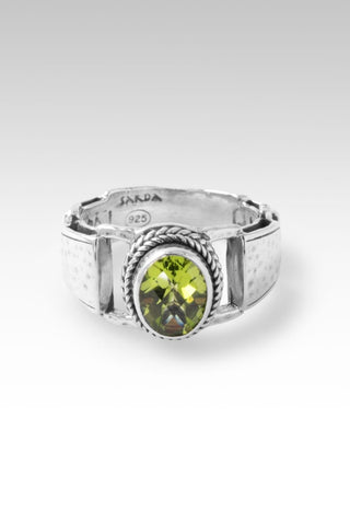 Hold on to Promises Ring™ in Peridot - only found at SARDA™