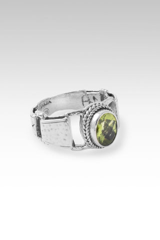 Hold on to Promises Ring™ in Peridot - only found at SARDA™