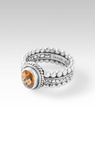 Hope and Future Ring II™ in Citrine - Dinner - only found at SARDA™