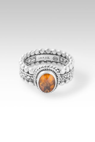 Hope and Future Ring II™ in Citrine - Dinner - only found at SARDA™