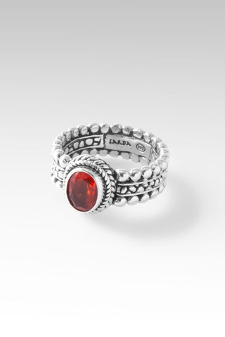 Hope and Future Ring II™ in Mexican Fire Opal - Dinner - only found at SARDA™