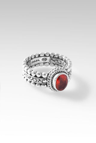 Hope and Future Ring II™ in Mexican Fire Opal - Dinner - only found at SARDA™