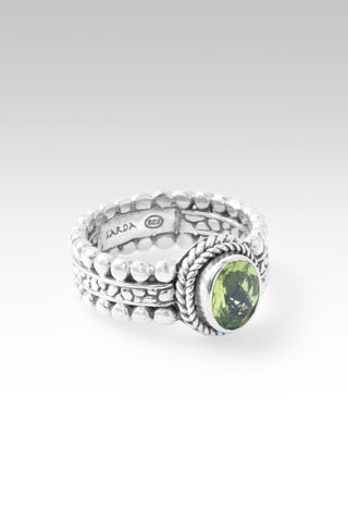 Hope and Future Ring II™ in Peridot - Dinner - only found at SARDA™