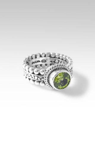 Hope and Future Ring II™ in Peridot - Presale - only found at SARDA™