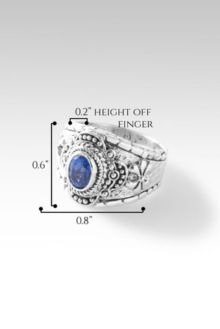 Hope Remains Ring™in Ceylon Blue Sapphire - Presale - only found at SARDA™