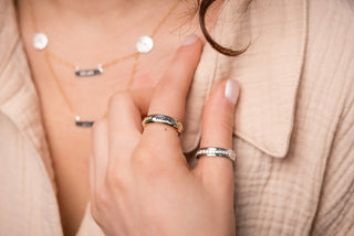 Hope Ring™ in White Zircon - Stackable - only found at SARDA™