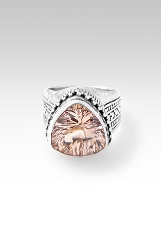 Hope Will Arise Ring™ in Champagne Lab Created Sapphire - Statement - only found at SARDA™