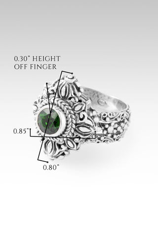 Hopeful Outlook Ring™ in Chrome Diopside - Dinner - only found at SARDA™