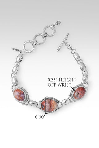 Hopeful Vision Bracelet II™ in Laguna Lace Agate - Multi Stone - only found at SARDA™