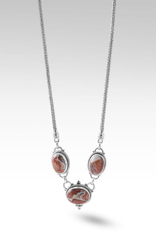 Hopeful Vision Necklace™ in Laguna Lace Agate - Multi Stone - only found at SARDA™