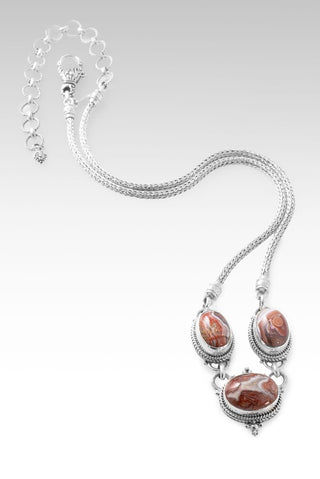 Hopeful Vision Necklace™ in Laguna Lace Agate - Multi Stone - only found at SARDA™