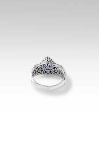 Hope's Gentle Embrace Ring™ in London Blue Topaz - Presale - only found at SARDA™