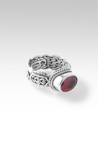 Huge Weight Released Ring II™ in Hessonite Garnet - Dinner - only found at SARDA™