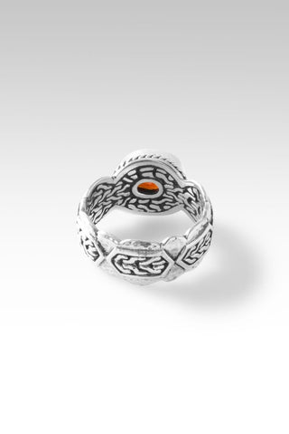 Huge Weight Released Ring II™ in Hessonite Garnet - Dinner - only found at SARDA™