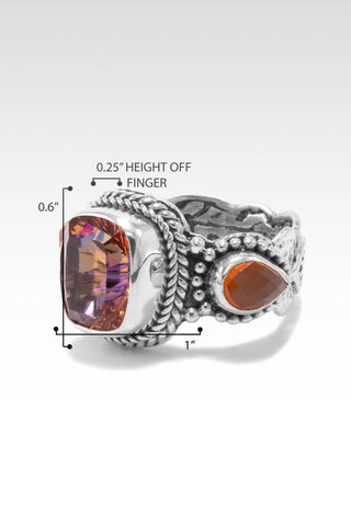 Huge Weight Released Ring III™ in Odyssey Twilight Ecstasy™ Mystic Quartz - Dinner - only found at SARDA™