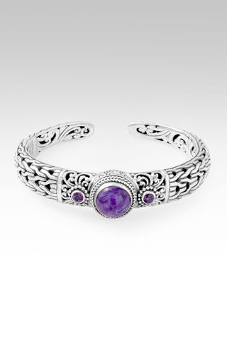 I Can Do All Things Cuff™ in Charoite - Cuff - only found at SARDA™