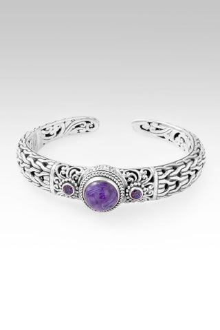 I Can Do All Things Cuff™ in Charoite - Cuff - only found at SARDA™