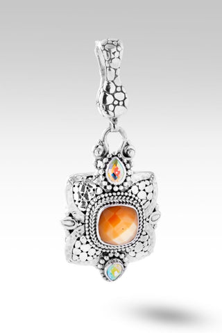 I Still Believe TPendant™ in Yellow Mother of Pearl - Magnetic Enhancer Bail - only found at SARDA™