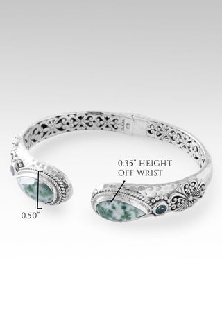 In Everything Give Thanks Tip - to - Tip Bracelet™ in Kingfisher Quartz - Tip - to - Tip - only found at SARDA™