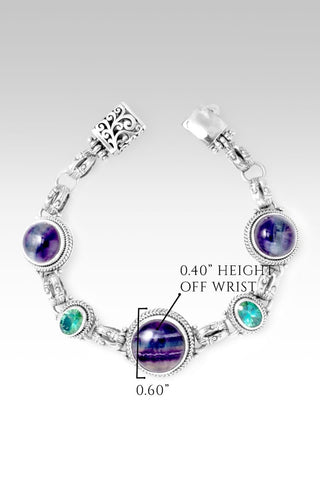 Incredible Strength Bracelet™ in Rainbow Fluorite - Multi Stone - only found at SARDA™