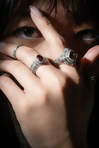 Infinite Hope Ring™ in Cognac Zircon - Dinner - only found at SARDA™