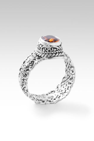 Infinite Hope Ring™ in Cognac Zircon - Dinner - only found at SARDA™