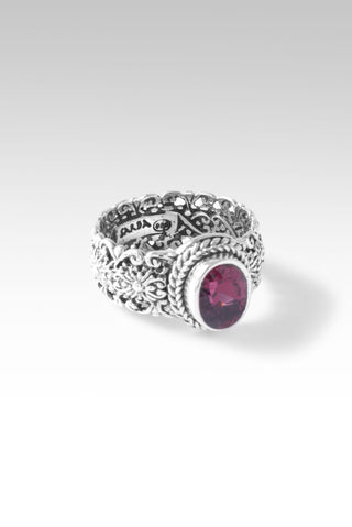 Infinite Hope Ring™ in Malawi Pink Color Change Garnet - Presale - only found at SARDA™