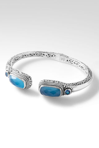 Infinite Trust Tip-to-Tip Bracelet™ in Serenity Blue Chalcedony - Tip-to-Tip - only found at SARDA™