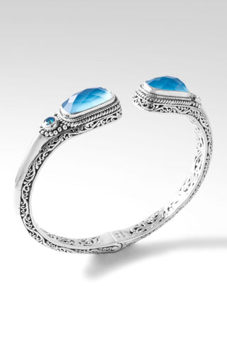 Infinite Trust Tip-to-Tip Bracelet™ in Serenity Blue Chalcedony - Tip-to-Tip - only found at SARDA™