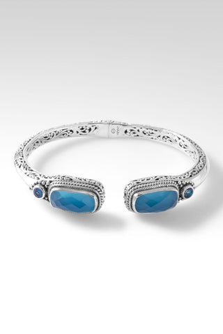 Infinite Trust Tip-to-Tip Bracelet™ in Serenity Blue Chalcedony - Tip-to-Tip - only found at SARDA™