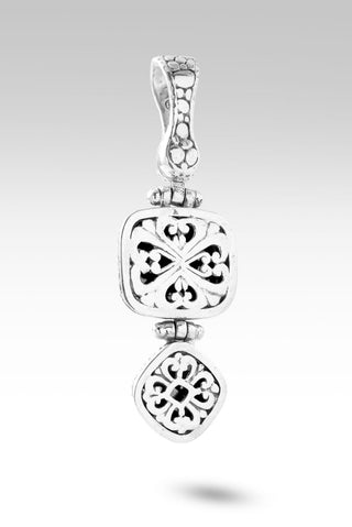 Inner Harmony Pendant™ in Hematine & Quartz Doublet - Magnetic Enhancer Bail - only found at SARDA™