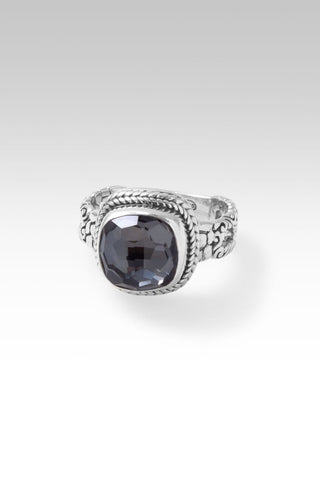 Inner Harmony Ring™ in Odyssey Black Knight™ Mystic Quartz - Dinner - only found at SARDA™