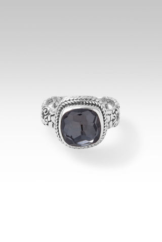 Inner Harmony Ring™ in Odyssey Black Knight™ Mystic Quartz - Dinner - only found at SARDA™