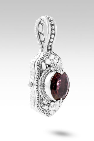 Inspire Greatness Locket Pendant™ in Berrylicious Mystic Quartz - Magnetic Enhancer Bail - only found at SARDA™