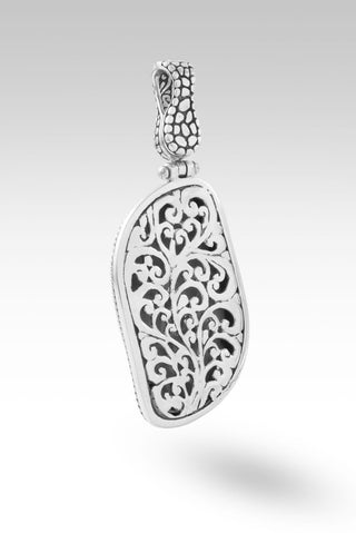 Inspire Optimism Pendant™ in Howlite - Magnetic Enhancer Bail - only found at SARDA™