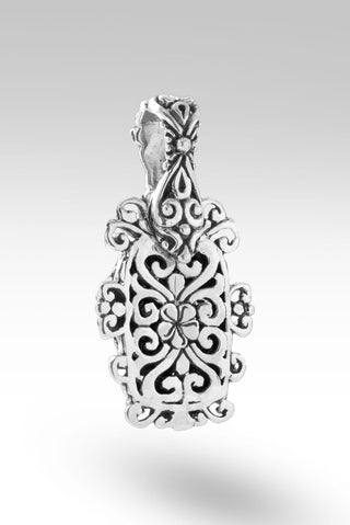 Joanna Locket Pendant™ in Frangipani - Magnetic Enhancer Bail - only found at SARDA™