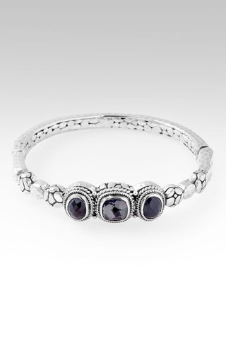 Journey Within Bangle™ in Odyssey Black Knight™ Mystic Quartz - Bangle - only found at SARDA™