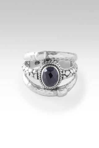 Journey Within Ring™ in Black Spinel - Dinner - only found at SARDA™
