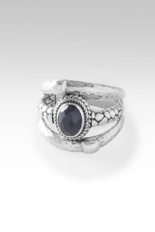 Journey Within Ring™ in Black Spinel - Dinner - only found at SARDA™