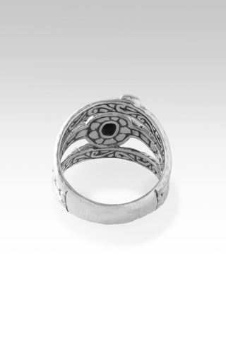 Journey Within Ring™ in Black Spinel - Dinner - only found at SARDA™