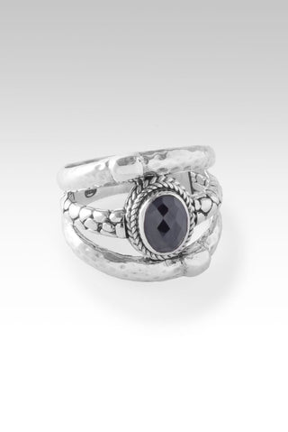 Journey Within Ring™ in Black Spinel - Dinner - only found at SARDA™