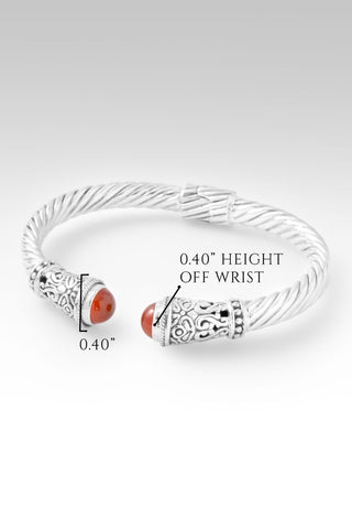 Joy in the Lord Tip - to - Tip Bracelet™ in Carnelian - Tip - to - Tip - only found at SARDA™