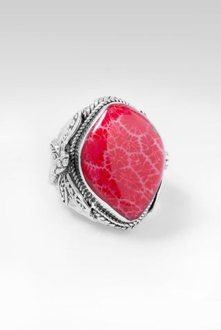 Joyful Journey Ring™ in Red Indonesian Coral - Statement - only found at SARDA™