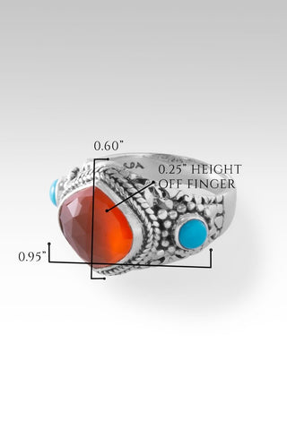 Joyful Ring II™ in Carnelian - Statement - only found at SARDA™