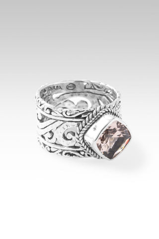 Keep the Faith Ring™ in Cor De Rosa Morganite - Statement - only found at SARDA™