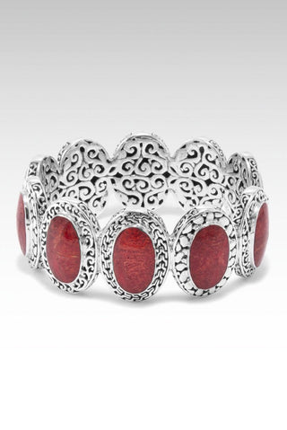 Kind Heart Bangle™ in Red Indonesian Coral - Bangle - only found at SARDA™