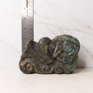 Labradorite Mermaid Statue - Specimen - only found at SARDA™