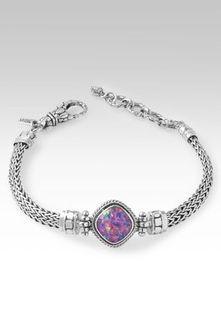 Lasting Change Bracelet™ in Multi Lavender Simulated Opal - Single Stone - only found at SARDA™