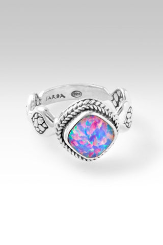 Lasting Change Ring II™ in Multi Lavendar Simulated Opal - Dinner - only found at SARDA™